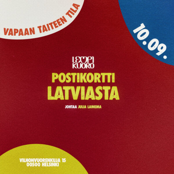 10.9. Postikortti Latviasta